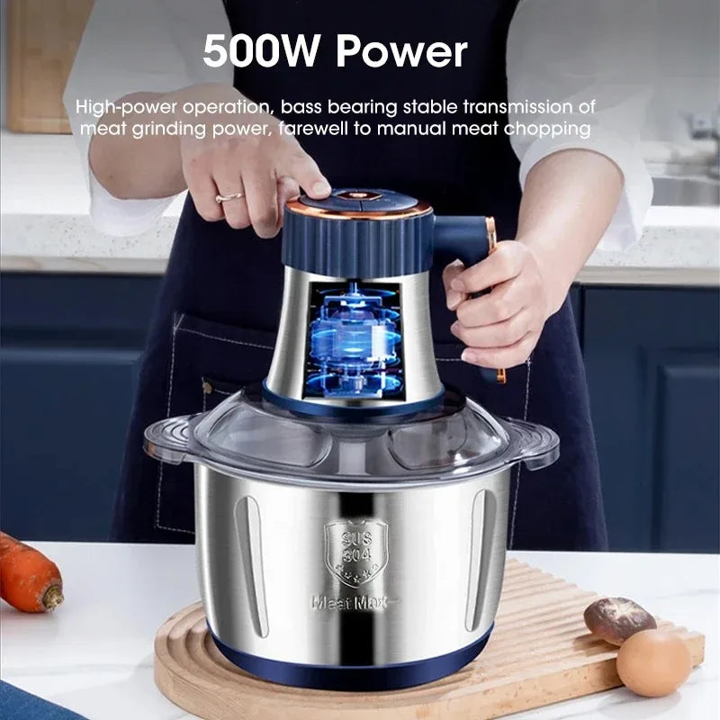 NOCCLILI 5L Electric Meat Grinder & Food Processor 500W Electric Food Processor SPOT