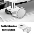 Car Headrest Hook – ABS Rear Seat Bag Hanger Organizer Car Seat Hook SPOT White