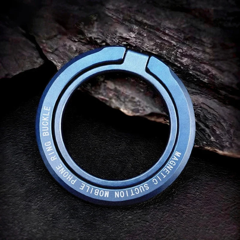 Magnetic Phone Ring Holder – 360° Rotatable MagSafe Kickstand Phone Ring Holder SPOT Blue