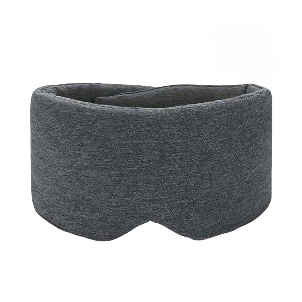 Handmade Cotton Blackout Sleep Mask – Travel Eye Cover Sleep Eye Mask SPOT Dark Gray