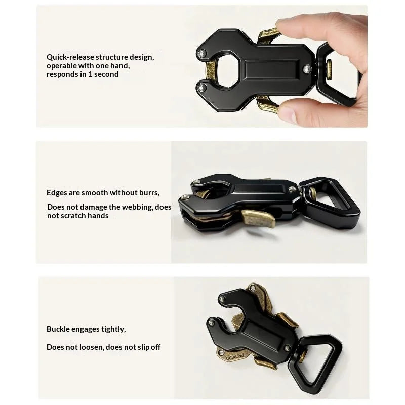 Heavy-Duty Dog Leash Clasp – Quick Release Aluminum Swivel Clip Dog Leash Clip SPOT