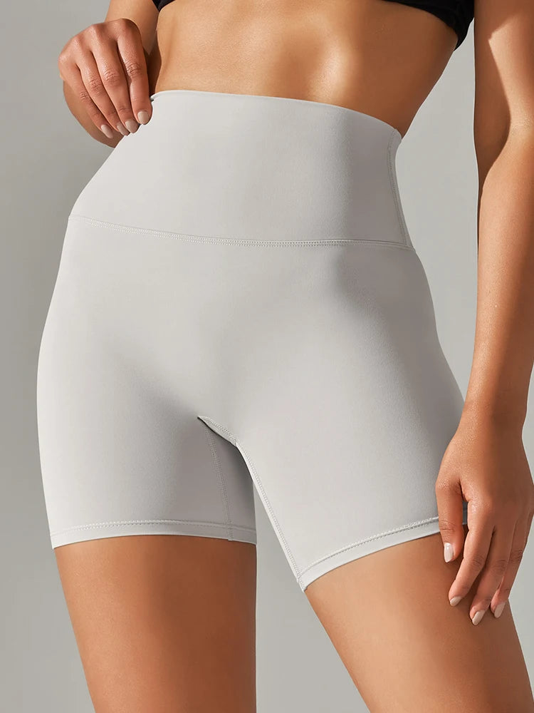 Women's High Waist Squat-Proof Yoga Shorts | Quick-Dry Gym Women's Active Shorts SPOT