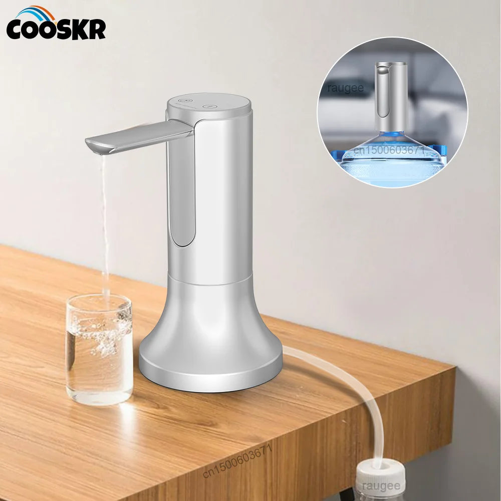 USB Rechargeable Electric Water Dispenser Pump for 19L Bottles Water Dispenser Pump SPOT