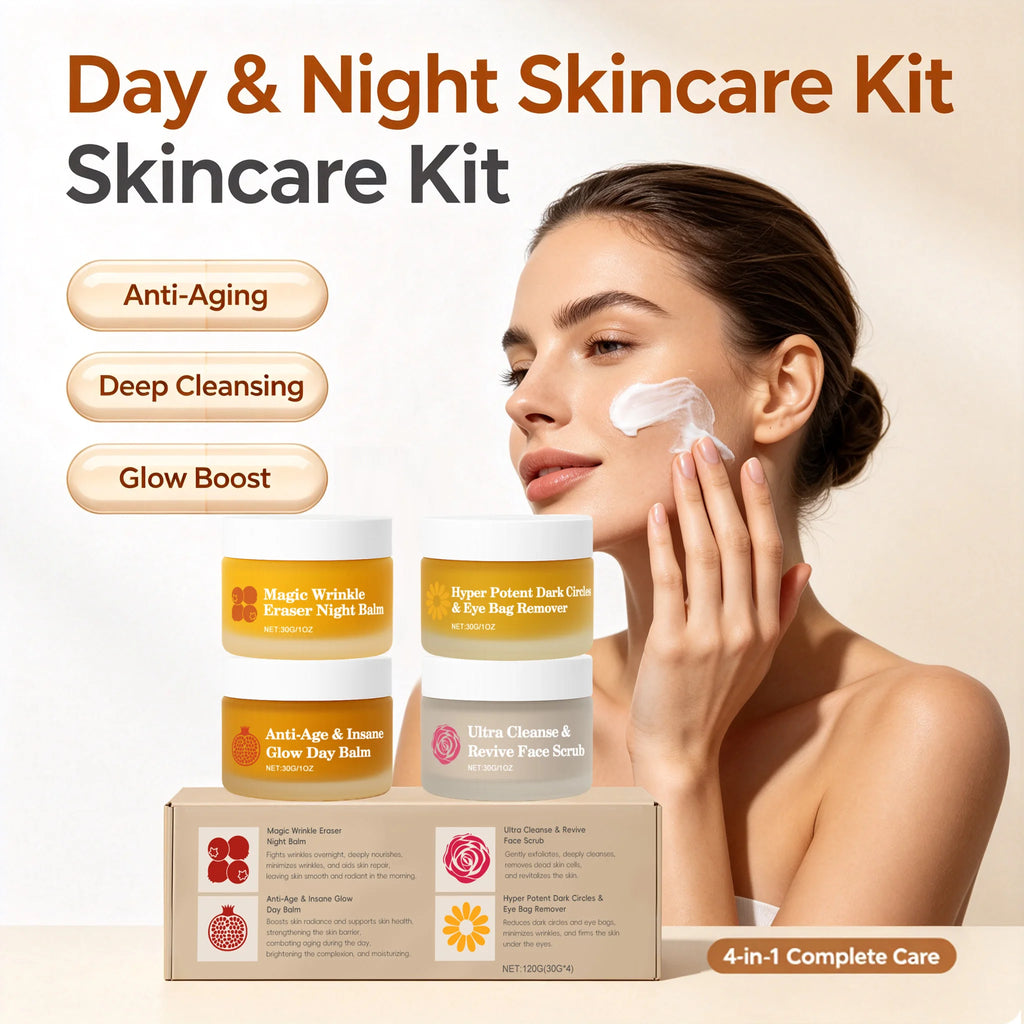 Day & Night Skin Renewal Kit – Firming Face & Eye Cream Set Skincare Gift Set SPOT