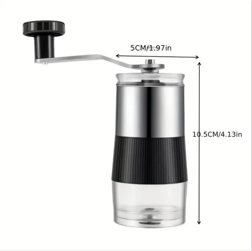 Portable Manual Coffee Grinder – Ceramic Burr Adjustable Coarseness Manual Coffee Grinder SPOT