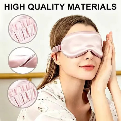 Double-Sided Silk Sleep Eye Mask – Light Blocking & Breathable Sleep Eye Mask SPOT