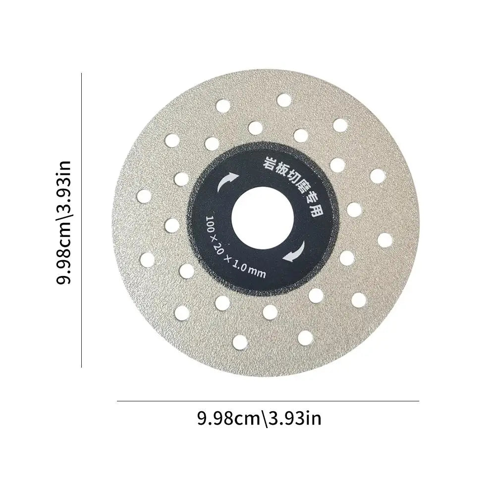 3-Pack 100mm Porous Cutting Discs for Stone, Tile & Ceramic Cutting Disc Set SPOT
