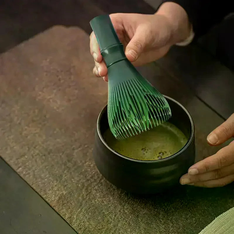 Food-Grade Resin Matcha Whisk – Green Tea Powder Frother Matcha Whisk SPOT