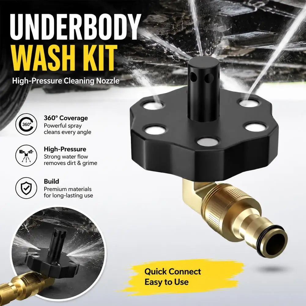 Magnetic Underbody Chassis Wash Head – 360° Nozzle Kit Underbody Wash Kit SPOT