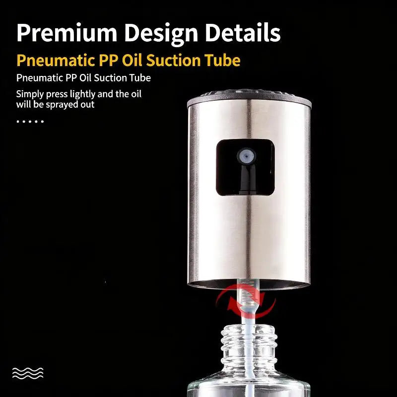 Glass Olive Oil Sprayer Bottle – Stainless Steel Mister Oil Sprayer Bottle SPOT