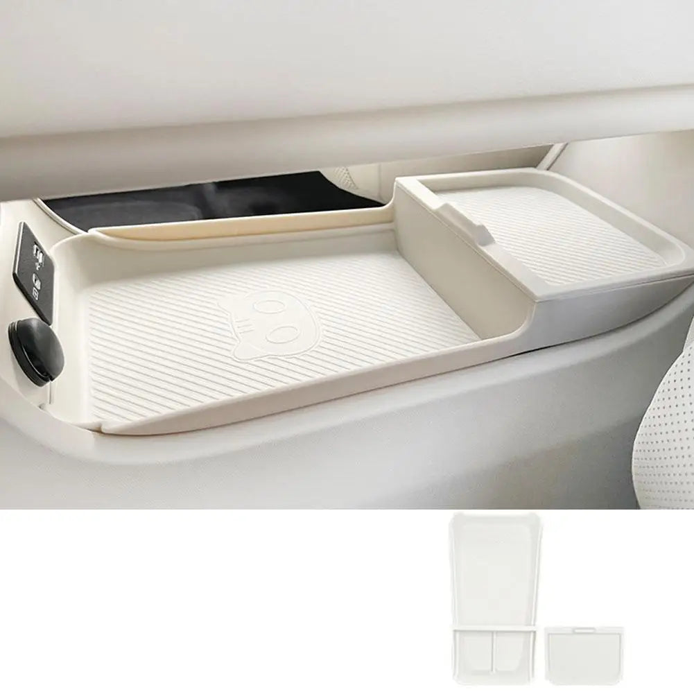 ORA 5 Center Console Armrest Storage Tray – TPE Organizer Console Storage Organizer SPOT TPE A