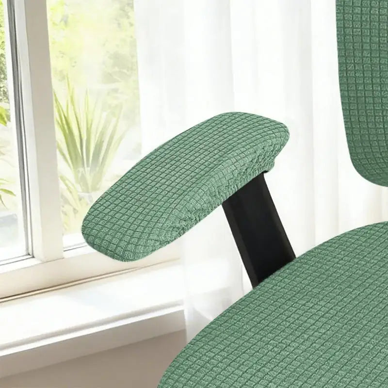 Stretch Chair Armrest Covers 1 Pair – Soft Polyester Universal Fit Chair Armrest Covers SPOT Army green