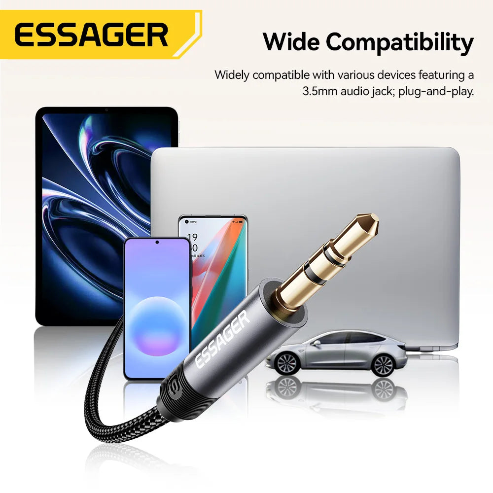 Essager 3.5mm Male to Male AUX Audio Cable | 5 Lengths AUX Audio Cable SPOT