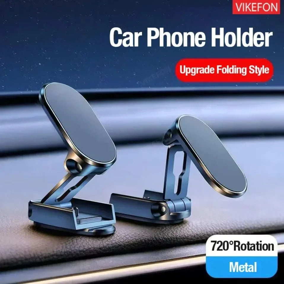 Magnetic Car Dashboard Phone Mount – Universal Foldable Holder Magnetic Car Mount SPOT