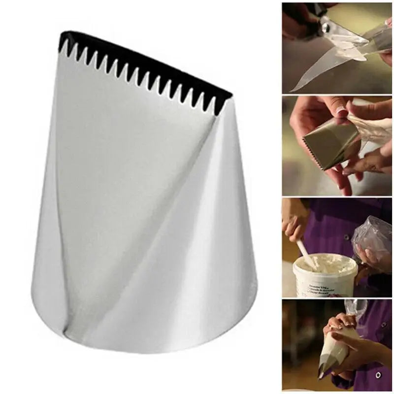 Stainless Steel Piping Nozzles – Cake & Cupcake Decor Tips Cake Decorating Tips SPOT