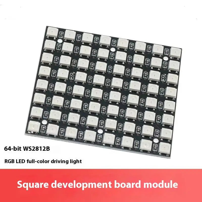 WS2812B 8x8 RGB LED Matrix Module – 64 Addressable LEDs Arduino LED Matrix Module SPOT Default Title