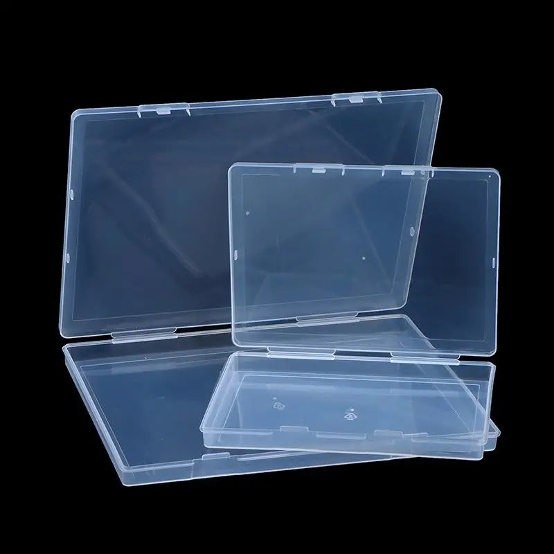 Transparent Plastic Document Storage Box – Snap Lock Organizer Document Storage Box SPOT
