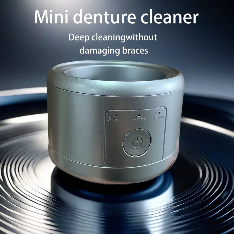 Ultrasonic Denture & Retainer Cleaner | USB Electric Machine Ultrasonic Dental Cleaner SPOT