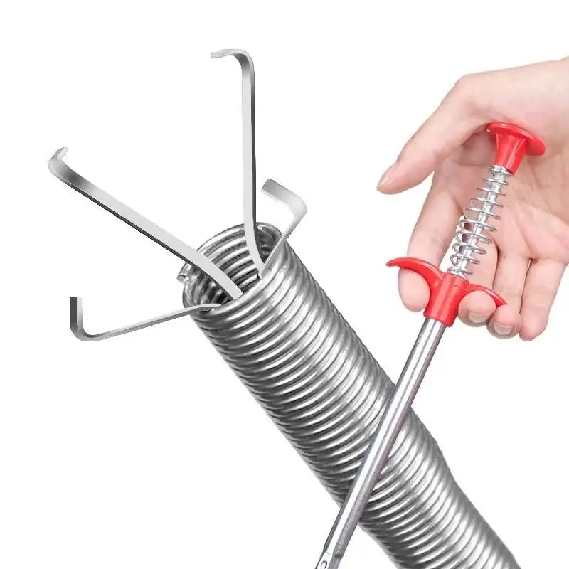 Flexible Alloy Car Drain Pipe Cleaning & Unclogging Tool Car Drain Cleaning Tool SPOT