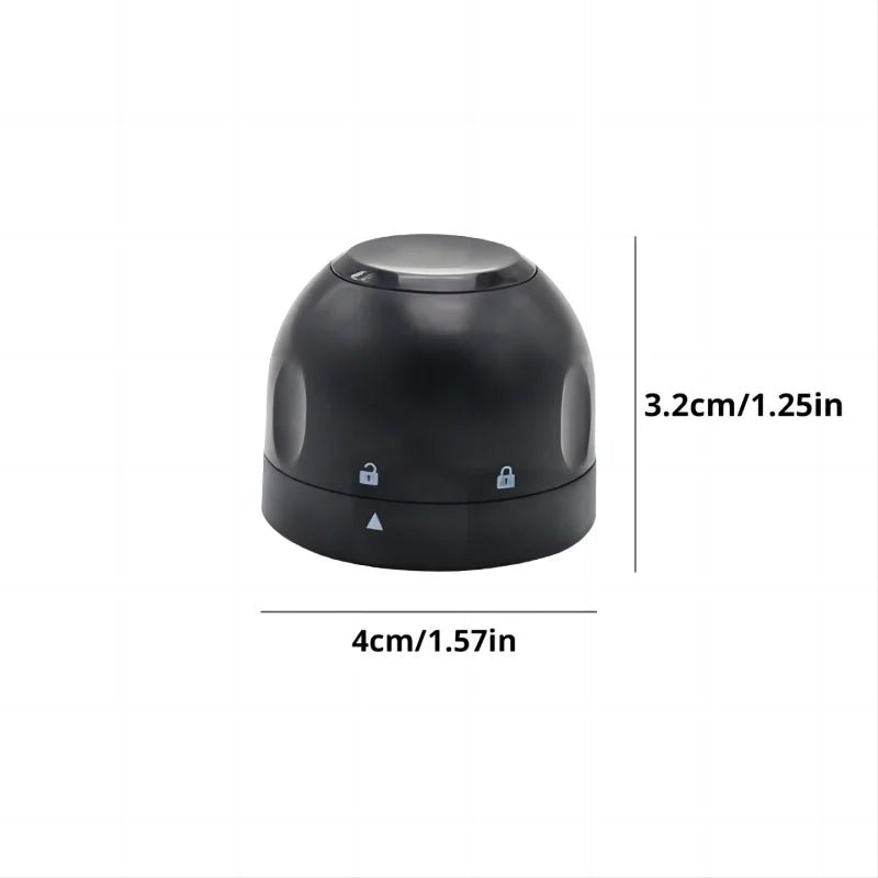 Spin-Lock Wine & Champagne Bottle Stopper – Leak-Proof Wine Bottle Stopper SPOT