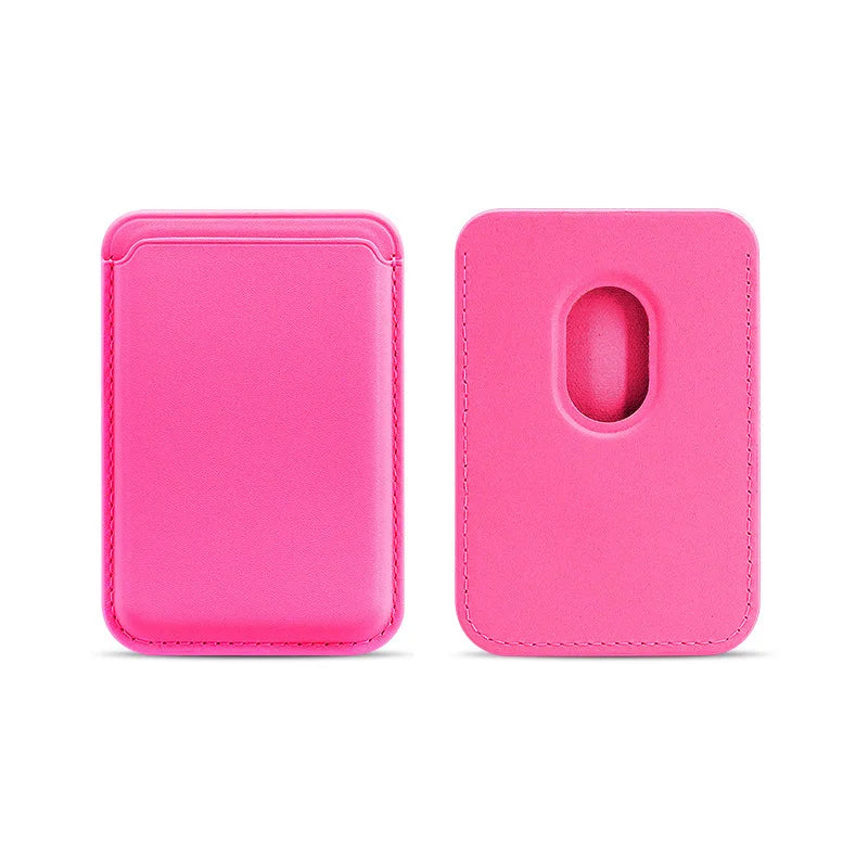 MagSafe Magnetic PU Leather Card Holder for iPhone 17 Phone Card Wallet SPOT U