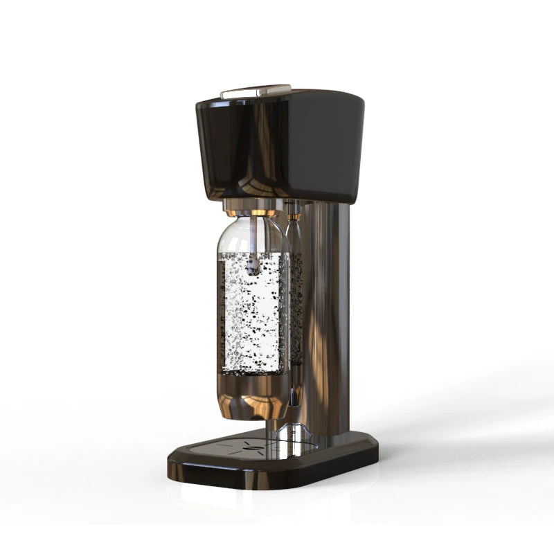 Sparkling Water Maker 1L – Manual Soda Carbonator, Home & Hotel Soda Water Maker SPOT USB Type-C