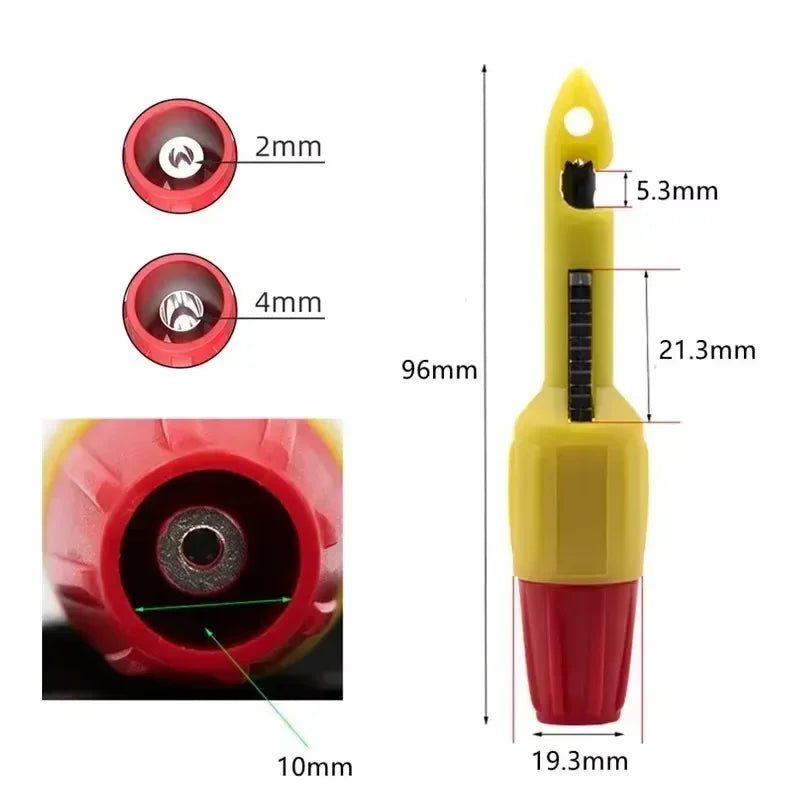 2-Pack Wire Piercing Clips – Insulation Puncture Test Probes Wire Test Clips SPOT