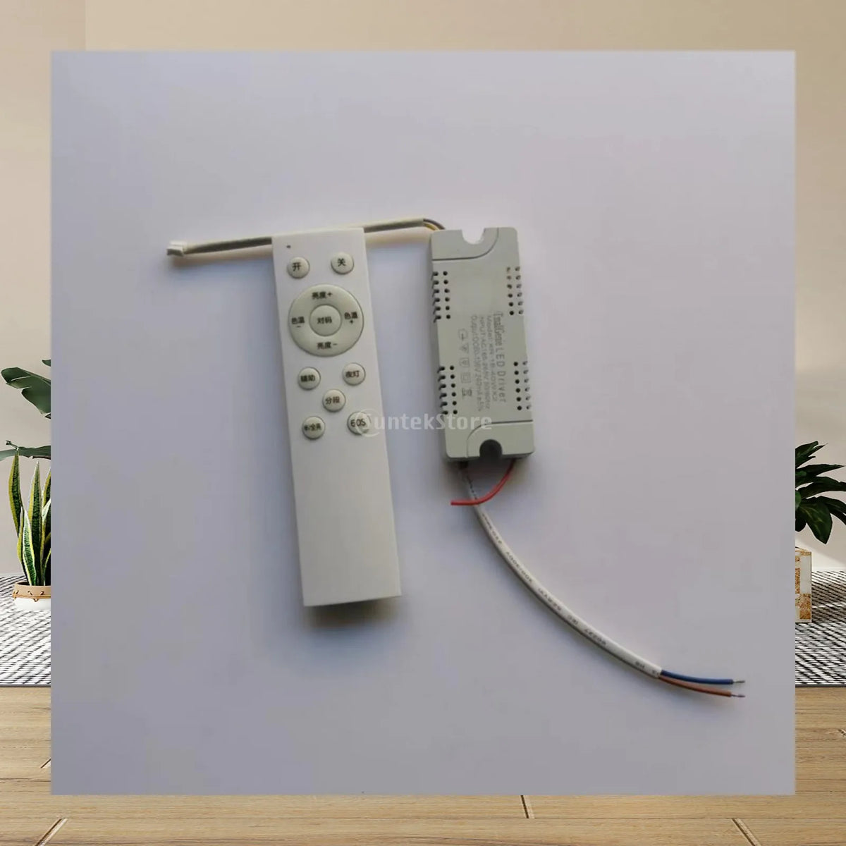 Programmable Ceiling Light Remote – RF 100ft, Dimming & Timer Light Remote Control SPOT