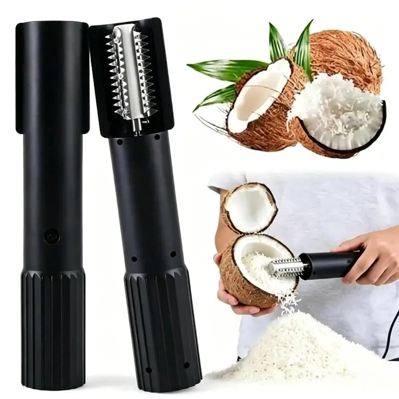 Electric Handheld Coconut Grater – Rechargeable Auto Shredder Electric Kitchen Grater SPOT