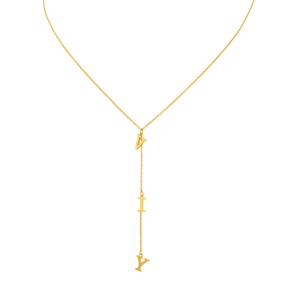 Custom Name Necklace – 18K Gold Plated Stainless Steel Women Personalized Necklace SPOT NNC-195G-NC-3098G-3
