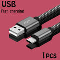 Nylon Braided USB-A to USB-C Fast Charging Cable 1m 2m 3m USB Charging Cable SPOT 1 pcs 2m
