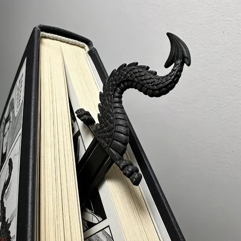 Dragon Tail Bookmark – Fantasy Page Marker Clip 1/2/4 Pack Fantasy Bookmark SPOT