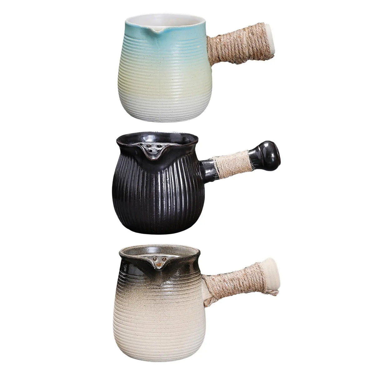 Chinese Ceramic Teapot 500ml – Porcelain Side Handle Tea Kettle Ceramic Teapot SPOT