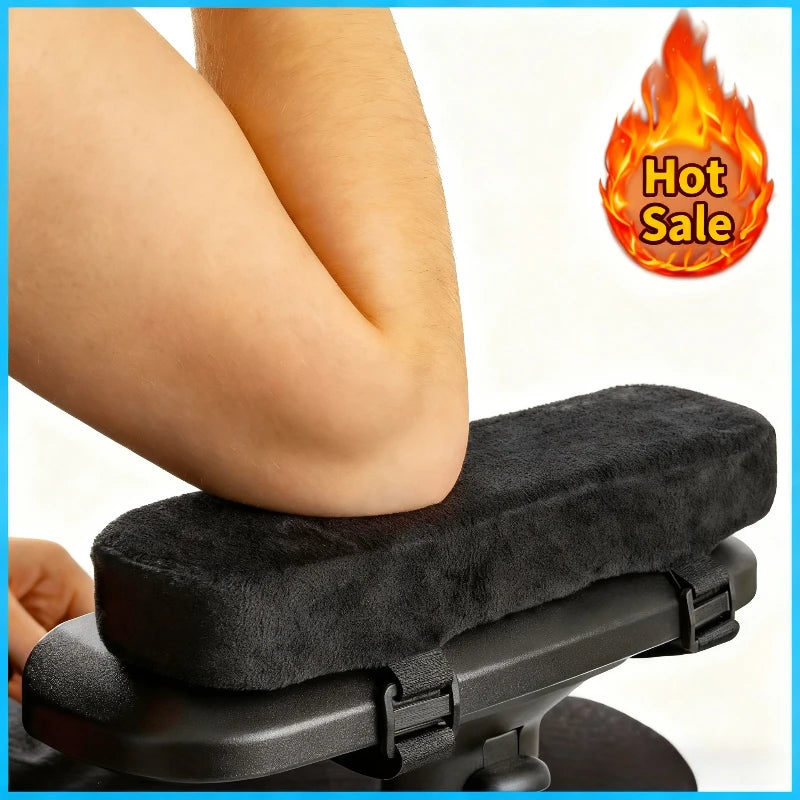 Memory Foam Armrest Pad – Elbow & Wrist Cushion for Office Chair Chair Armrest Pad SPOT