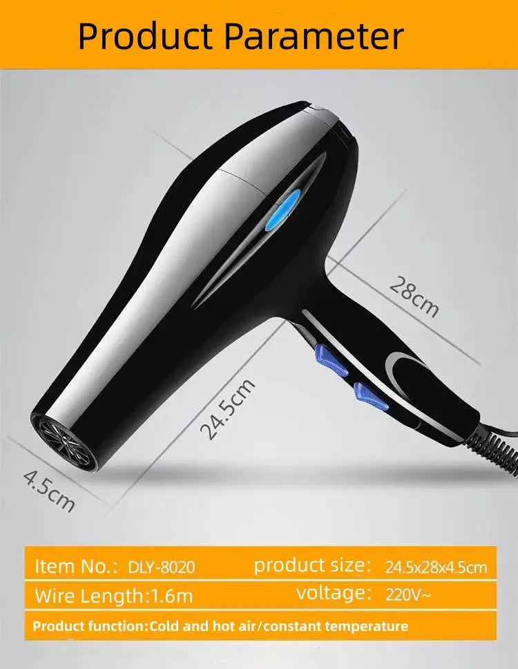 DUTRIEUX Ionic Hair Dryer 1200W – 3 Settings, Travel Ready Ionic Hair Dryer SPOT