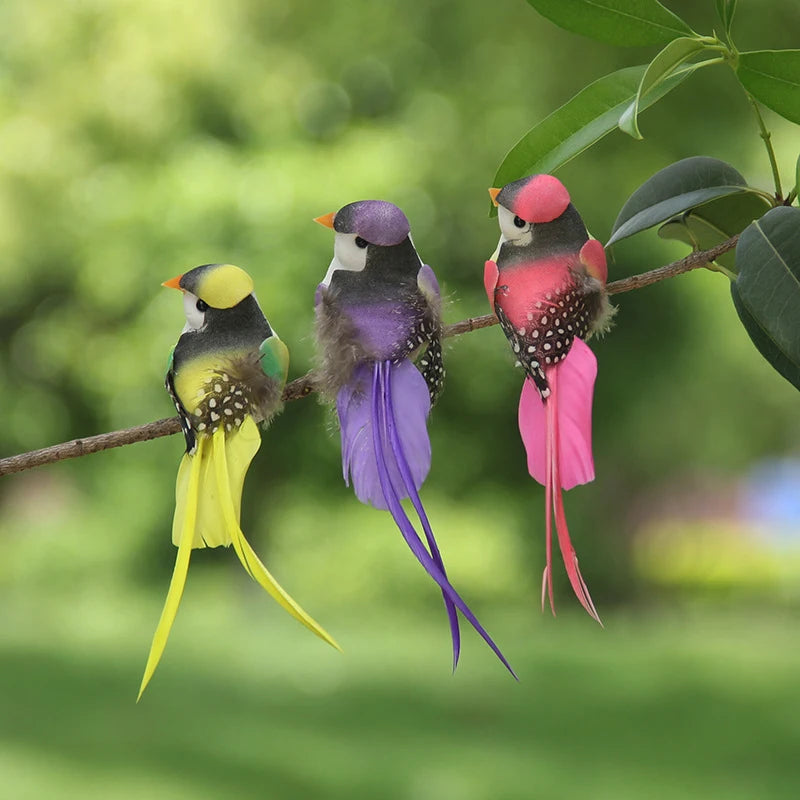 Handmade Simulation Bird Clip – Artificial Swallow Ornament Decorative Bird Ornament SPOT