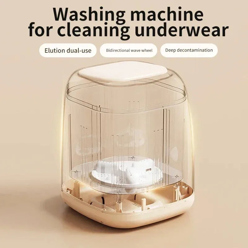 Portable Mini Washing Machine with Spin Dryer 220V Mini Washing Machine SPOT