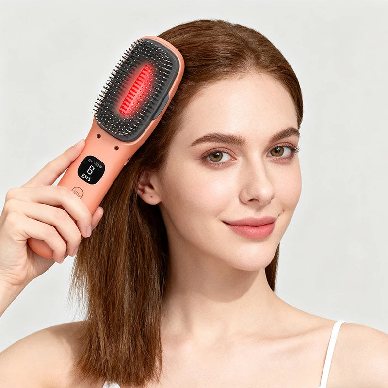 Electric Laser Hair Growth Brush – Infrared Scalp Stimulator Laser Hair Growth Brush SPOT