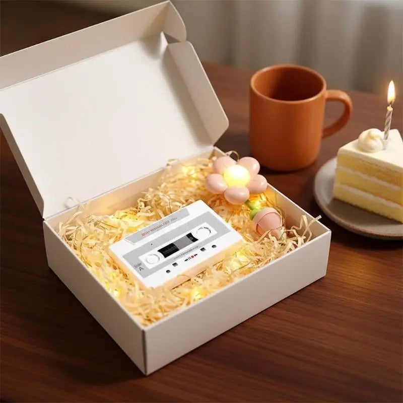 DIY Recordable Voice Greeting Card – 300 Sec Cassette Gift Recordable Greeting Card SPOT
