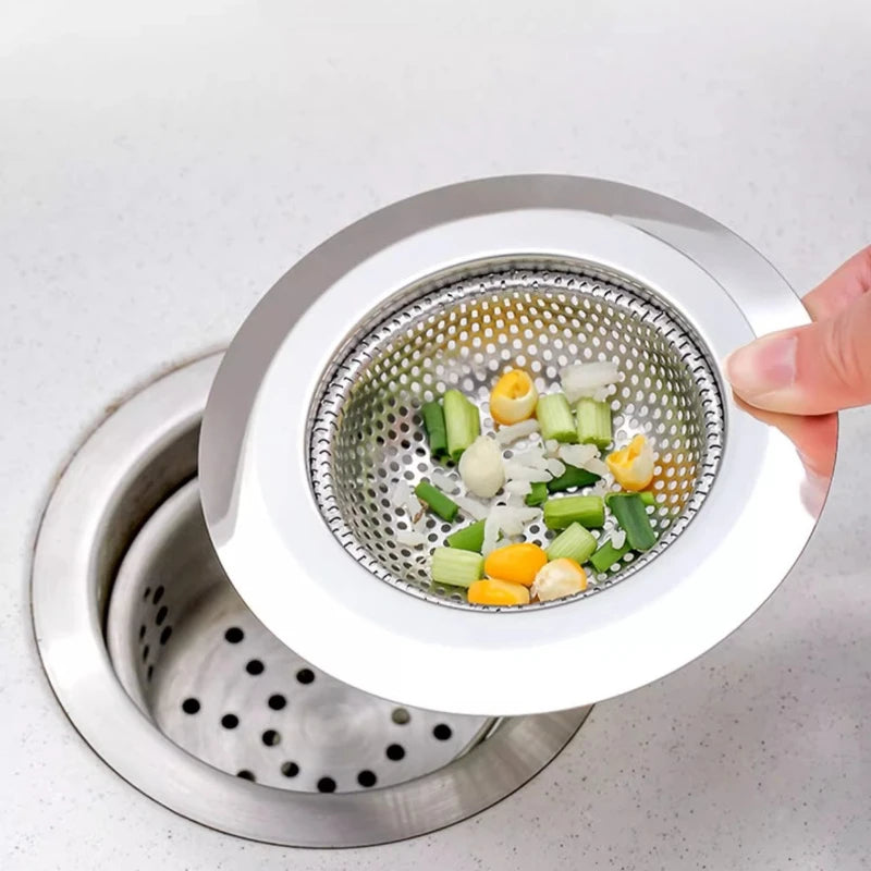 2-Pack Stainless Steel Kitchen Sink Strainer Basket Set Sink Strainer Basket SPOT