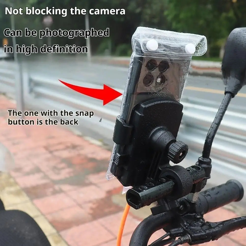 Waterproof Phone Pouch – IPX8 TPU Bag with Bike Mount Waterproof Phone Pouch SPOT