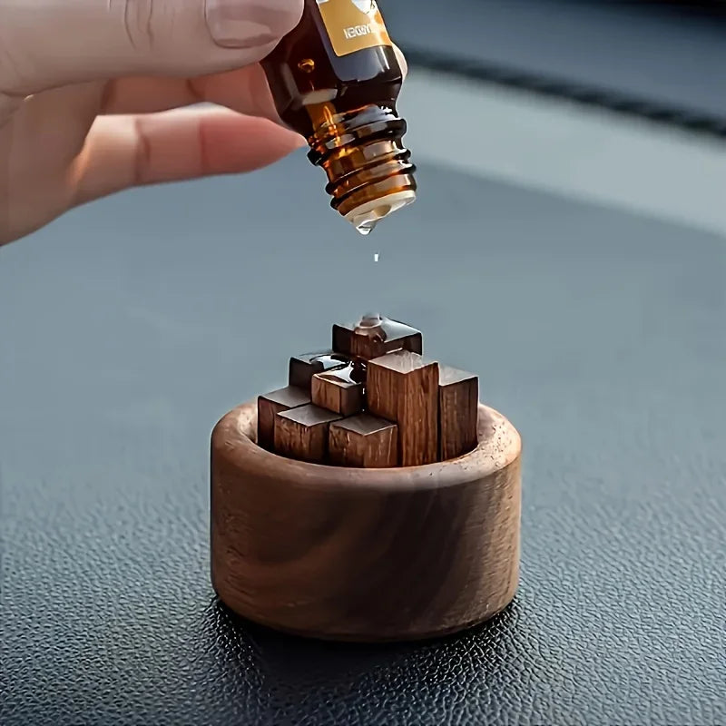 Fireplace Shape Wooden Scent Diffuser – Home & Car Décor Scent Diffuser SPOT