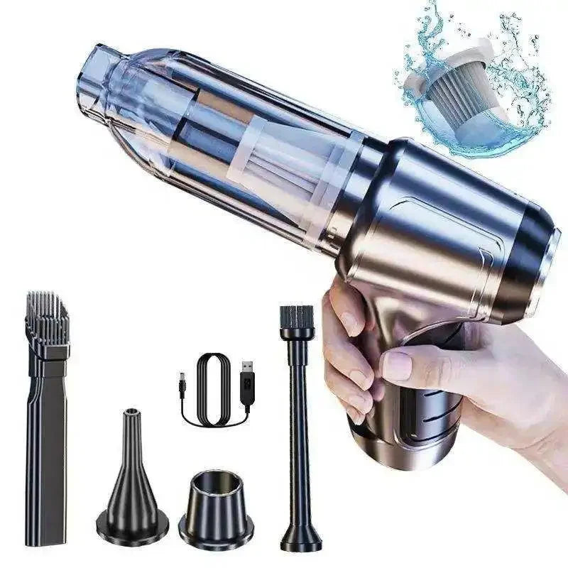 Wireless Handheld Car & Home Vacuum – 10000Pa Cyclone Suction Handheld Vacuum Cleaner SPOT No plug
