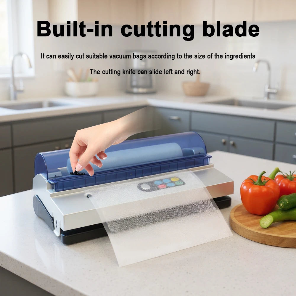 DUTRIEUX Automatic Vacuum Sealer Machine – Dry & Moist Modes Vacuum Sealer Machine SPOT