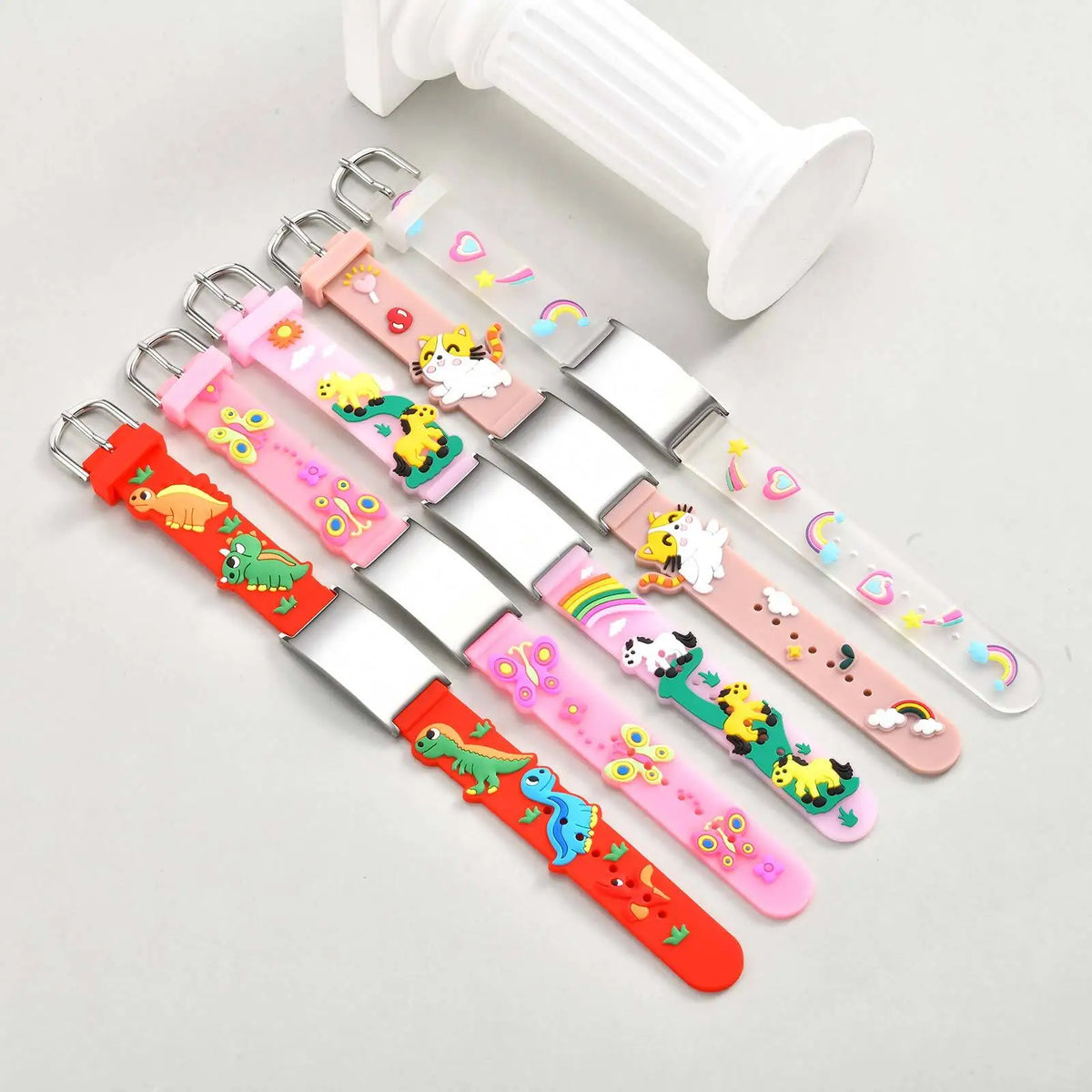Custom Engraved Kids ID Bracelet – Personalized Medical Alert Engraved ID Bracelet SPOT
