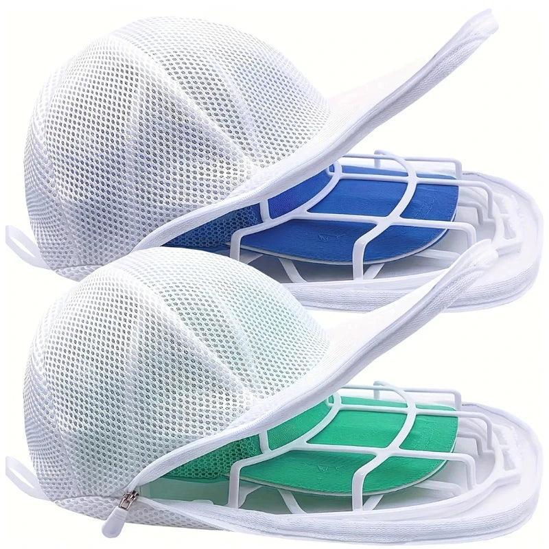 2-Pack Hat Washing Frame – Anti-Deformation Cap Washer Rack Hat Washing Frame SPOT