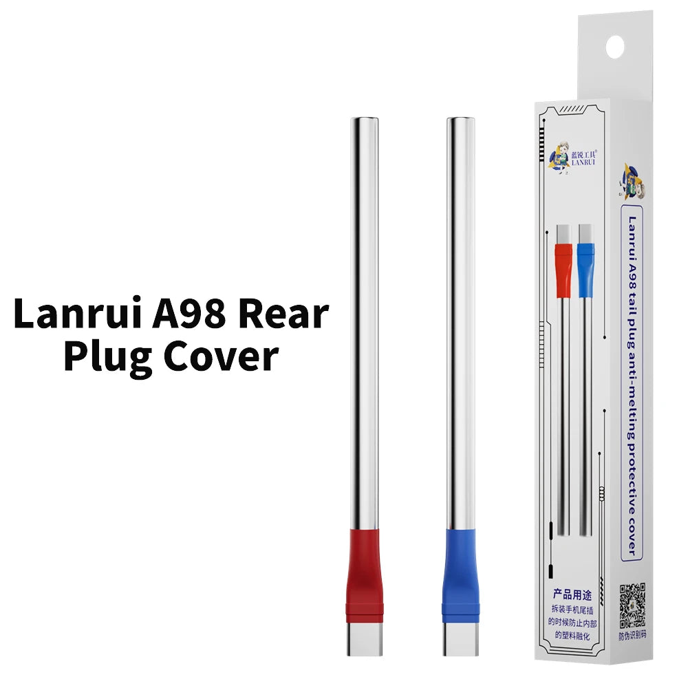 Lanrui A98 Type-C Tail Plug Cover – Heat-Resistant Repair Tool Phone Repair Tool SPOT A98