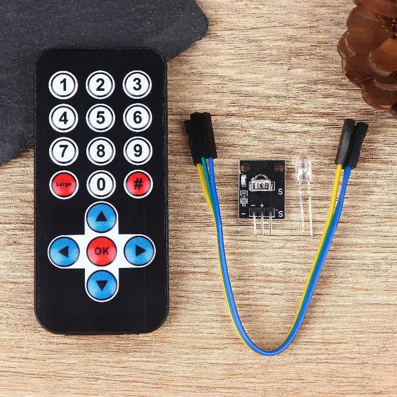 HX1838 IR Remote Control & Receiver Module Kit for Arduino DIY IR Receiver Module Kit SPOT