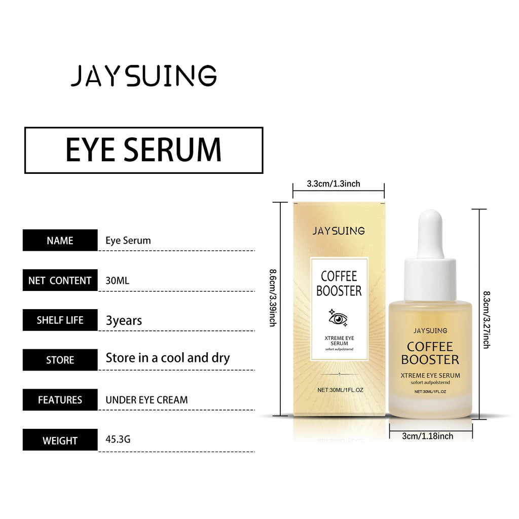 Coffee Eye Cream Roller, Mask & Serum Set – Dark Circle Care Eye Care Set SPOT Eye Serum