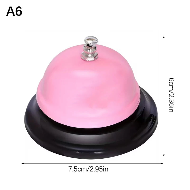Vintage Metal Service Bell – Counter Desk Bell for Restaurant Counter Service Bell SPOT A6